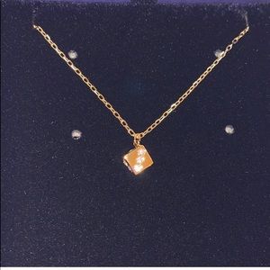Swarovski Dice Necklace